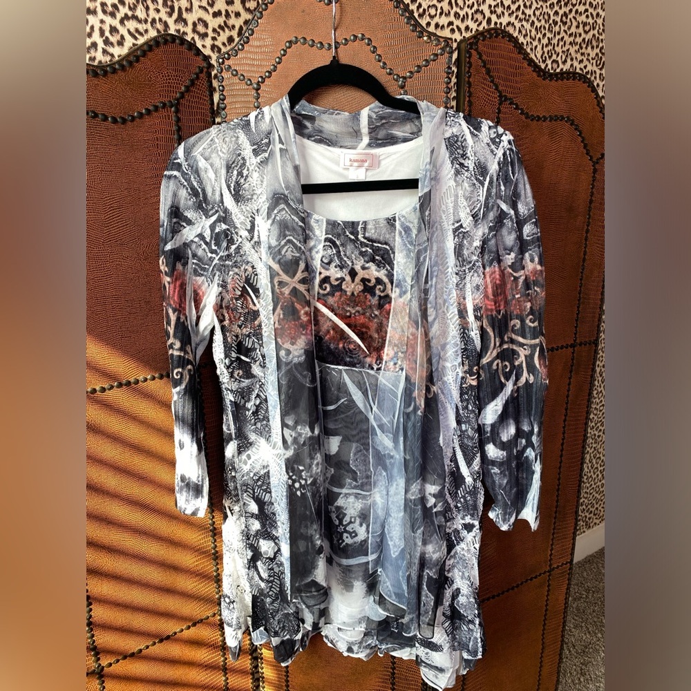 Y2K Grunge Layered Top
